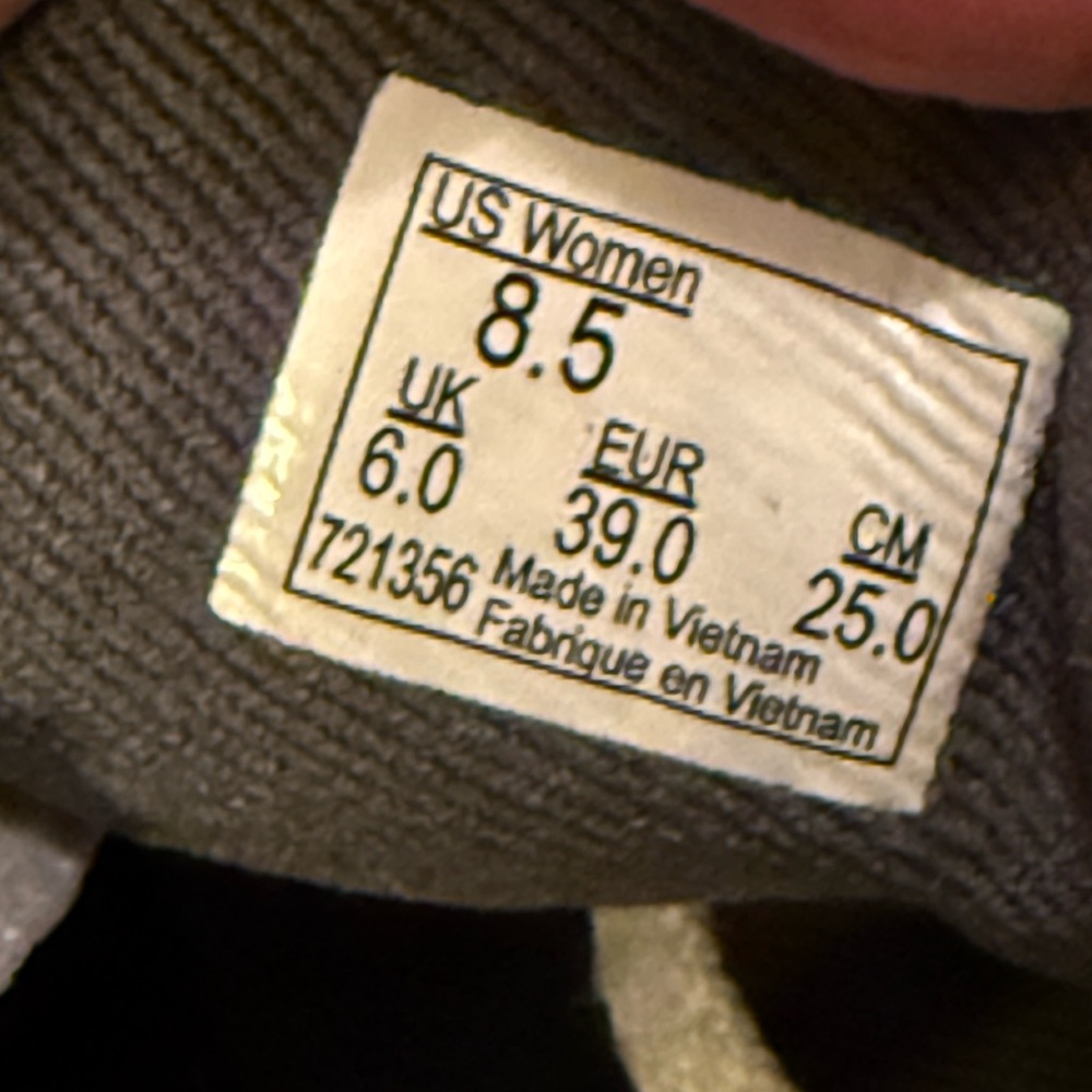 Vans Off The Wall Atwood Low 721356  Sneakers Shoes Women Gray Canvas Size 8.5‎ - Picture 9 of 11